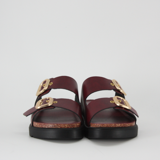 Yokono TUNEZ Burgundy Sandal