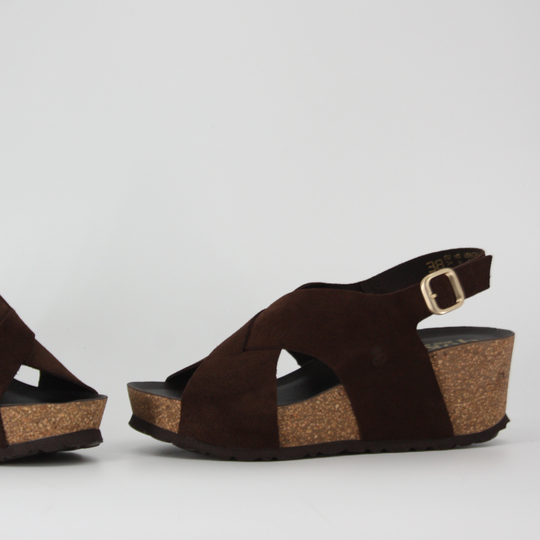 Yokono BARI Brown Wedges