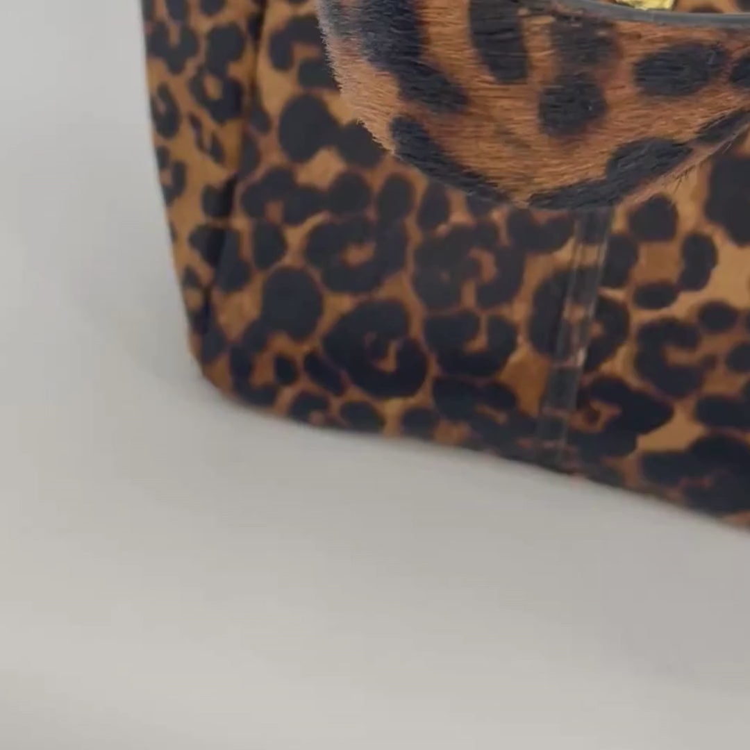 Christian Villa GIGI Leopard Totebag