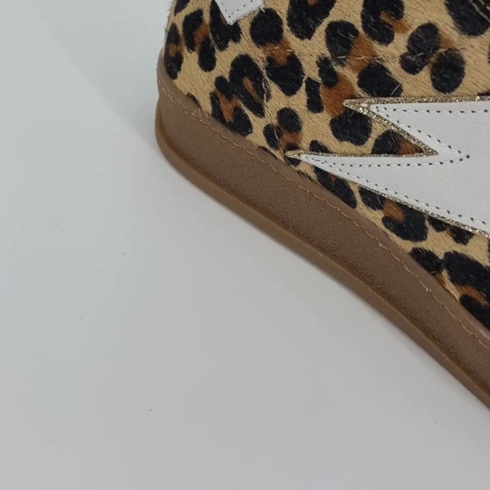 SMR23 RISY Leopard Trainers